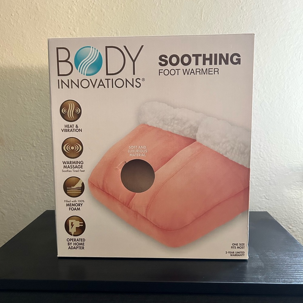 Body innovations soothing footwarmer